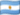 Flagge von Argentinien
