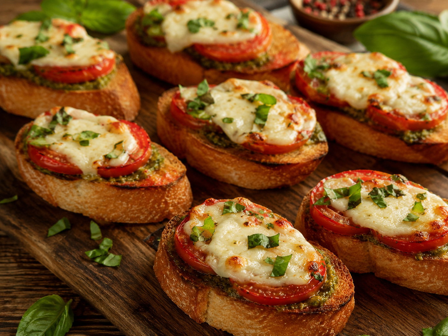 Tomaten-Pesto-Brote